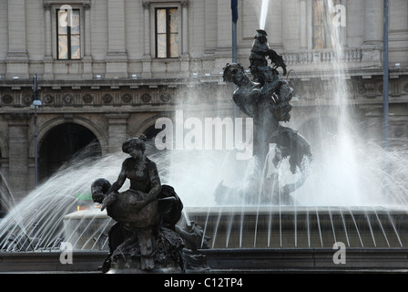 Brunnen der Najaden in Piazza Della Repubblica, Rom, Italien Stockfoto