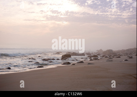 Malerischen Sonnenuntergang, Bettys Bay, Western Cape Province, Südafrika Stockfoto