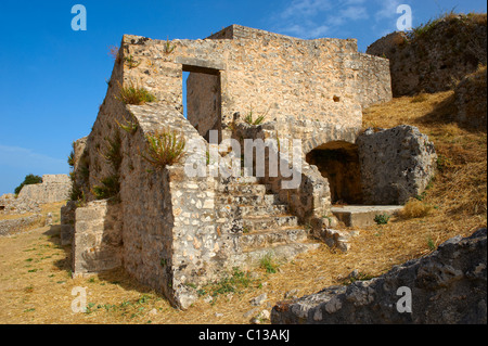 Die venezianische Burg "St.George" südlich von Argostoli, Kefalonia, Ionische Inseln, Griechenland. Stockfoto