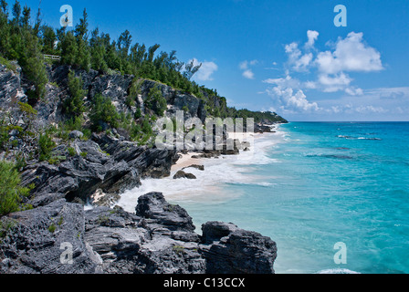 Astwood Cove Beach, Bermuda. Stockfoto