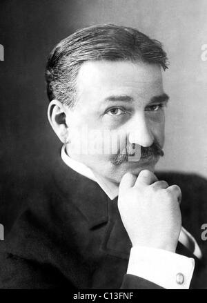 L. FRANK BAUM, Autor des Romans "Der Zauberer von Oz" Originalfotos von Dana Hull. 1908 Stockfoto