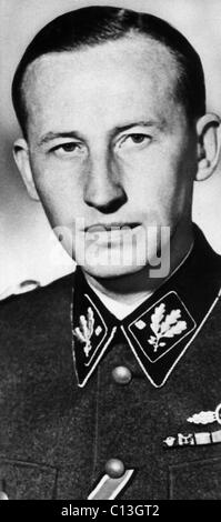 Reinhard Heydrich (1904 – 1942), hochrangige NS-Beamter, ca. 1930er Jahre. Stockfoto