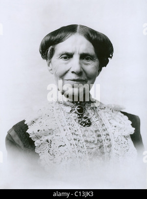 Clara Barton, 1821-1912, Gründer des amerikanischen Roten Kreuzes im Jahr 1904, das Jahr der Pensionierung als Präsidenten der Organisation. Stockfoto