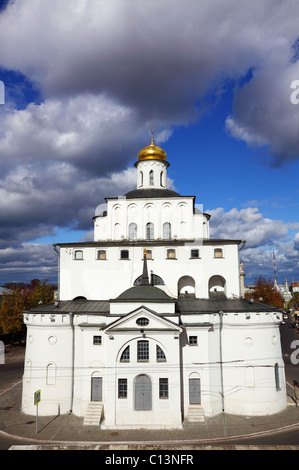 Golden Gates von Wladimir, zwischen 1158 und 1164 gebaut. Stadtzentrum Vladimir Stockfoto