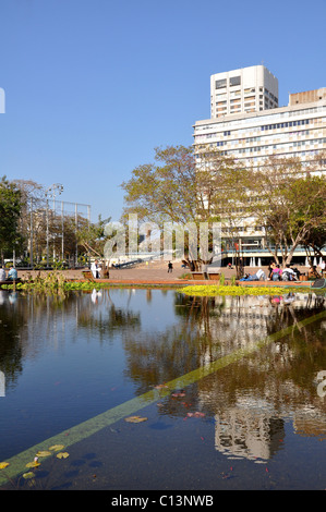 Israel, Tel Aviv-Gemeinde-Gebäude Stockfoto