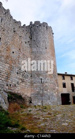 Schloss Steinmauern Frankreich Carcassonne Stockfoto