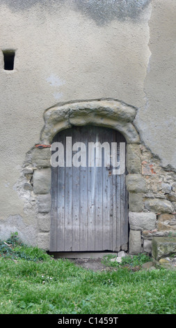 Französische Tür Fenster Rollladen Frankreich Stockfoto