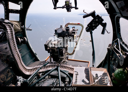 NORDEN BOMBENZIELGERÄT B17 WW2 VINTAGE BOMBER REPUBLIK FELD LONG ISLAND NEW YORK USA Stockfoto