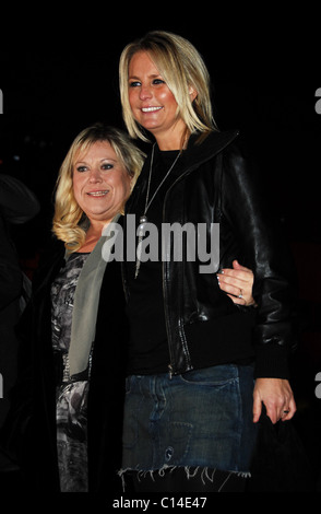 Ulrika Jonsson gewinnt Celebrity BigBrother mit Tina Malone Borehamwood, England - 23.01.09 Stockfoto