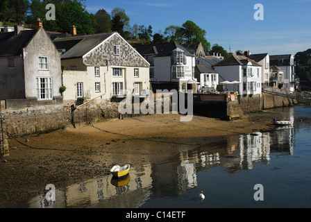 Die historischen Küstenstadt Port Fowey, Cornwall, UK Mai 2010 Stockfoto