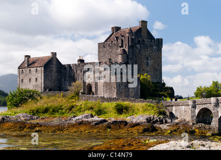 EILEAN DONAN CASTLE HIGHLAND, SCHOTTLAND, VEREINIGTES KÖNIGREICH Stockfoto