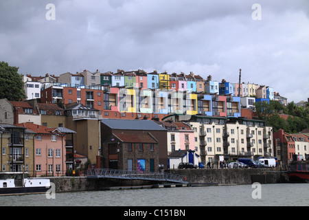 Bristols Harbourside Wohngebiet Stockfoto