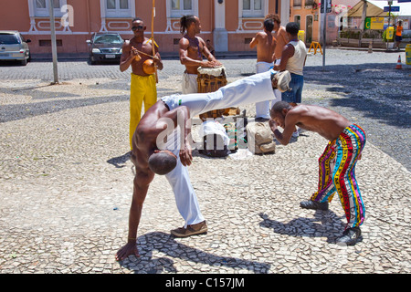 Capoeira, Salvador, Brasilien Stockfoto