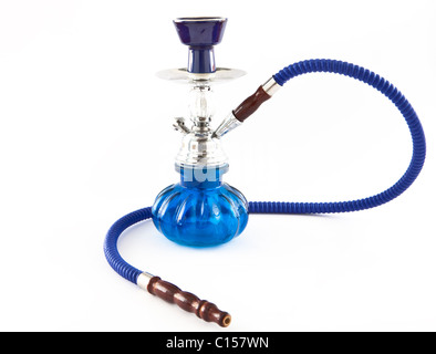 Bild von einem blauen orientalischen shisha Stockfoto