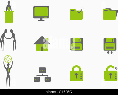 Verschiedene Arten von Objekten Stockfoto