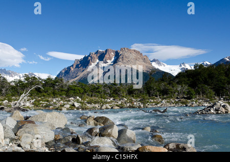 Torre Los Cerros, Nationalpark Los Glaciares, Patagonien, Argentinien Stockfoto