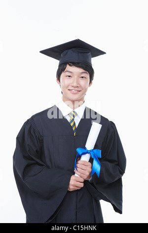 Teenager Graduierung Stockfoto