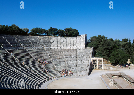 Epidaurus, Epidauros, Peloponnes, Peloponnes, Griechenland Stockfoto