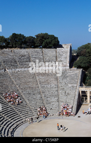 Epidaurus, Epidauros, Peloponnes, Peloponnes, Griechenland Stockfoto