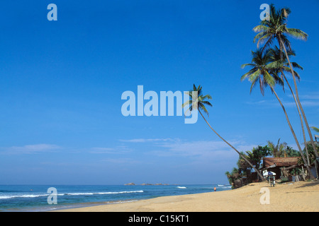 Wewala Strand, Hikkaduwa, Sri Lanka, Südasien Stockfoto