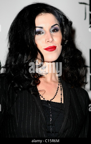 Kat Von D von LA Ink feiert den Start ihres neuen Buches "hohe Spannung Tattoo' TAO Nightclub Las Vegas, Nevada - 05.02.09 Stockfoto