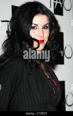 Kat Von D von LA Ink feiert den Start ihres neuen Buches "hohe Spannung Tattoo' TAO Nightclub Las Vegas, Nevada - 05.02.09 Stockfoto