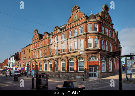 Goodyear-Kammern, Northampton, gebaut für die Goodyear Shoe Machinery Company im Jahre 1891, heute Heimat von BBC Radio Northampton Stockfoto