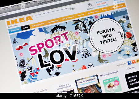 IKEA-Store-website Stockfoto