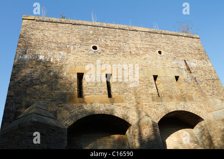 Die Tropfen Redoubt napoleonische Festung in Dover in Kent Stockfoto