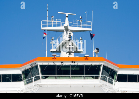 Schiff-Kontrolle-Brücke Stockfoto