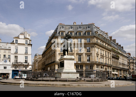 Place des Victoires, Innenstadt, Paris, Frankreich, Europa Stockfoto