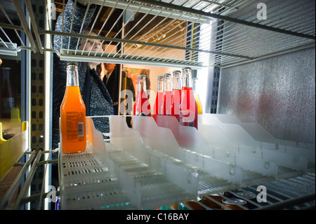 Künstler-Vertretung der Kühlschrank bei einer Bodega in New York  Stockfotografie - Alamy