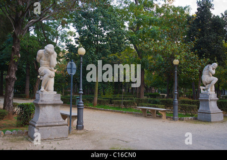 Villa Giulia Park Palermo Sizilien Italien Europa Stockfoto