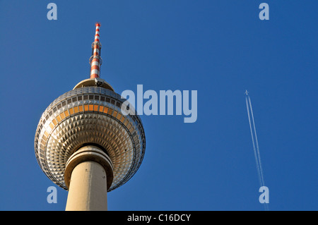 Fernsehturm am Alexanderplatz, Berlin, Deutschland, Europa Stockfoto