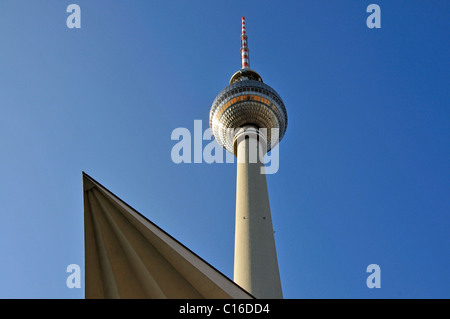 Fernsehturm am Alexanderplatz, Berlin, Deutschland, Europa Stockfoto