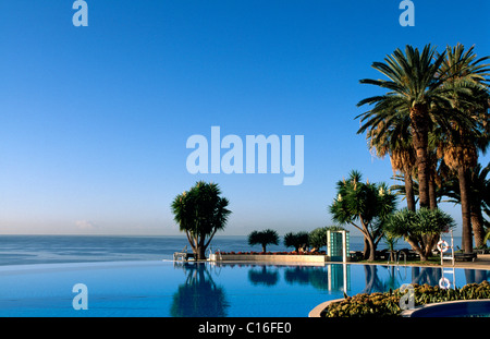 Pestana Casino Park Hotel Schwimmbad, Funchal, Madeira, Portugal, Europa Stockfoto