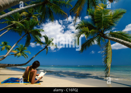 Las Terrenas, Halbinsel Samaná, Dominikanische Republik, Caribbean Stockfoto