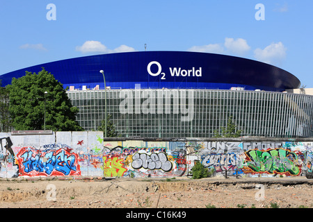 O2 World, multifunktionale Veranstaltungszentrum, Friedrichshain-Kreuzberg, Berlin, Deutschland, Europa Stockfoto