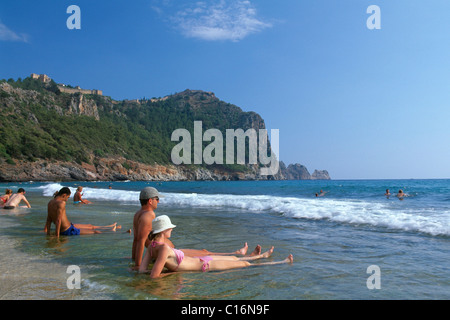 Kleopatra Beach, Alanya, türkische Riviera, Türkei Stockfoto