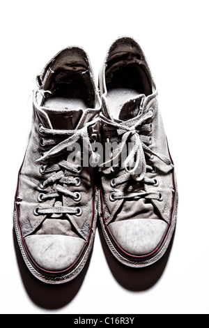 Ein paar Converse All Star Schuhe Stockfoto