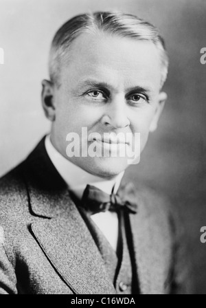 Vintage Portraitfoto ca. 1910er Jahren der amerikanische Physiker Millikan (1868-1953) - Gewinner des Nobelpreises für Physik im Jahr 1923. Stockfoto