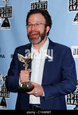 Tom McCarthy 2009 Film Independent Spirit Awards am Santa Monica Pier - Presse Raum Los Angeles, Kalifornien - 21.02.09 .com Stockfoto