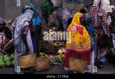 Comores Republik, Ngazidja (Grande Comore), Moroni, Volo Volo Markt Stockfoto