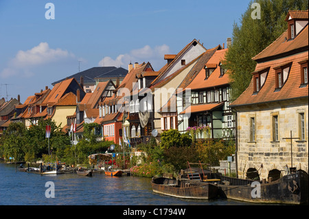 Klein-Venedig, Bamberg, obere Franken, Bayern, Deutschland, Europa Stockfoto