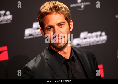 Paul Walker Deutschlandpremiere von "Fast & Furious" im Ruhrpark-Kino UCI Kino Bochum, Deutschland - 17.03.09 Stockfoto
