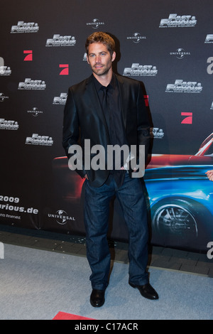 Paul Walker Deutschlandpremiere von "Fast & Furious" im Ruhrpark-Kino UCI Kino Bochum, Deutschland - 17.03.09: Stockfoto