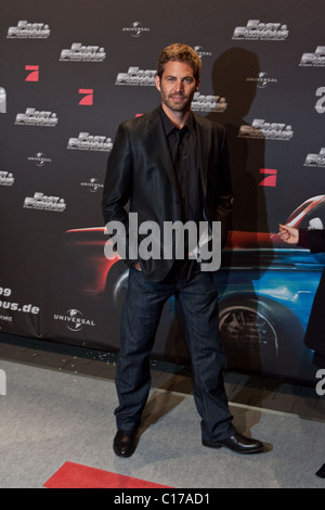 Paul Walker Deutschlandpremiere von "Fast & Furious" im Ruhrpark-Kino UCI Kino Bochum, Deutschland - 17.03.09 Stockfoto
