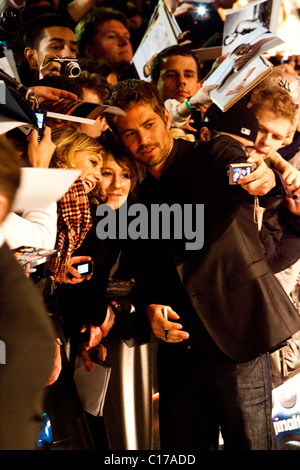 Paul Walker Deutschlandpremiere von "Fast & Furious" im Ruhrpark-Kino UCI Kino Bochum, Deutschland - 17.03.09 Stockfoto