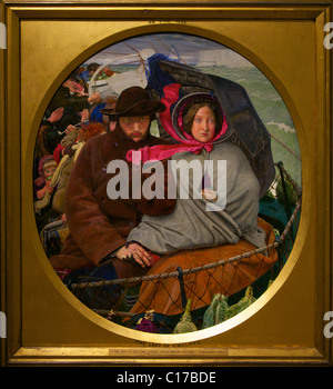 Der letzte von England, von Ford Madox Brown, 1855, Birmingham Museum & Kunstgalerie, GB, Großbritannien, England, UK, Vereinigtes Königreich Stockfoto