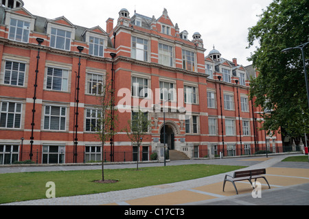 Die Fakultät für Gesundheit & Life Sciences, Weißdorn Gebäude, De Montfort University, Leicester, Leicestershire, England. Stockfoto